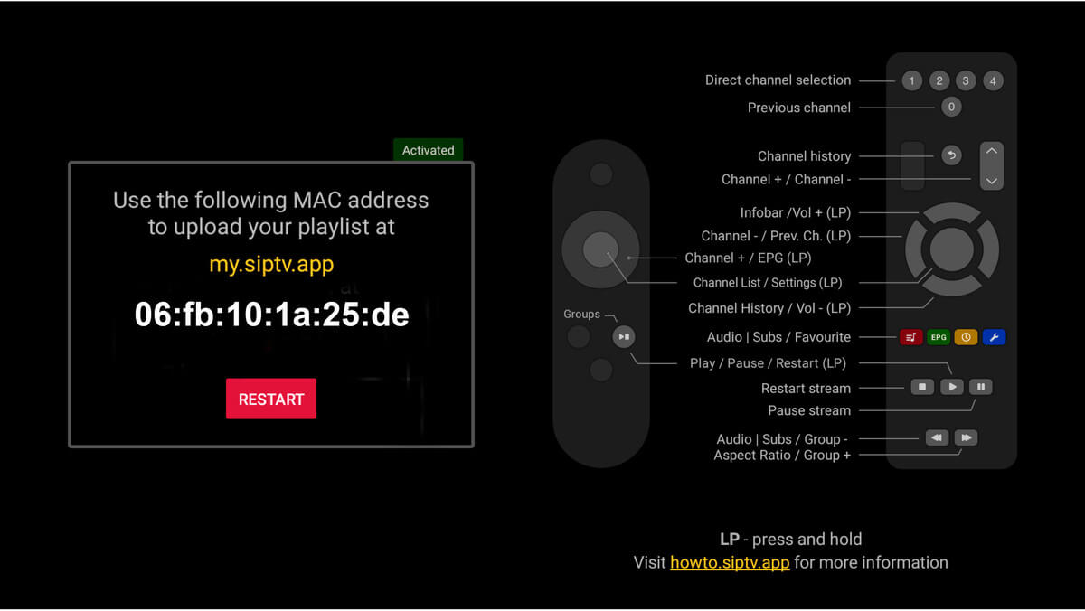 Настройка Smart IPTV на Android